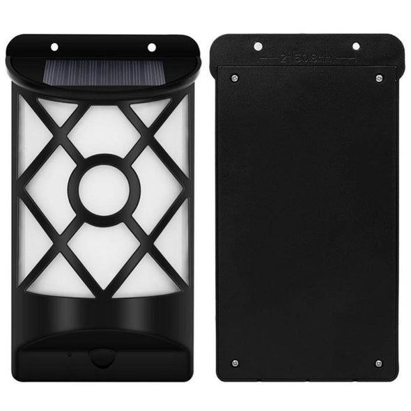 66 LED Solar Wall Light